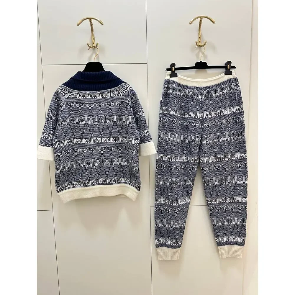 Chanel Cashmere Knit Set Sz.38
